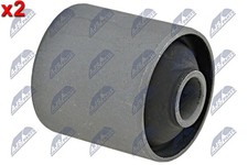 2x Rear Control Arm Trailing Bushing Upper Fo...