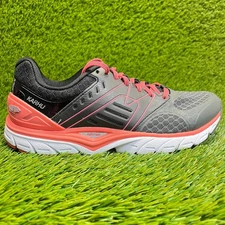 Karhu Fast 7 MRE Womens Size 8.5 Jet Black Coral Athletic Running Shoes Sneakers