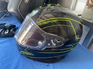 Men’s Large Carbon Fiber, Racing Helmet Women’s Medium Size Helmet