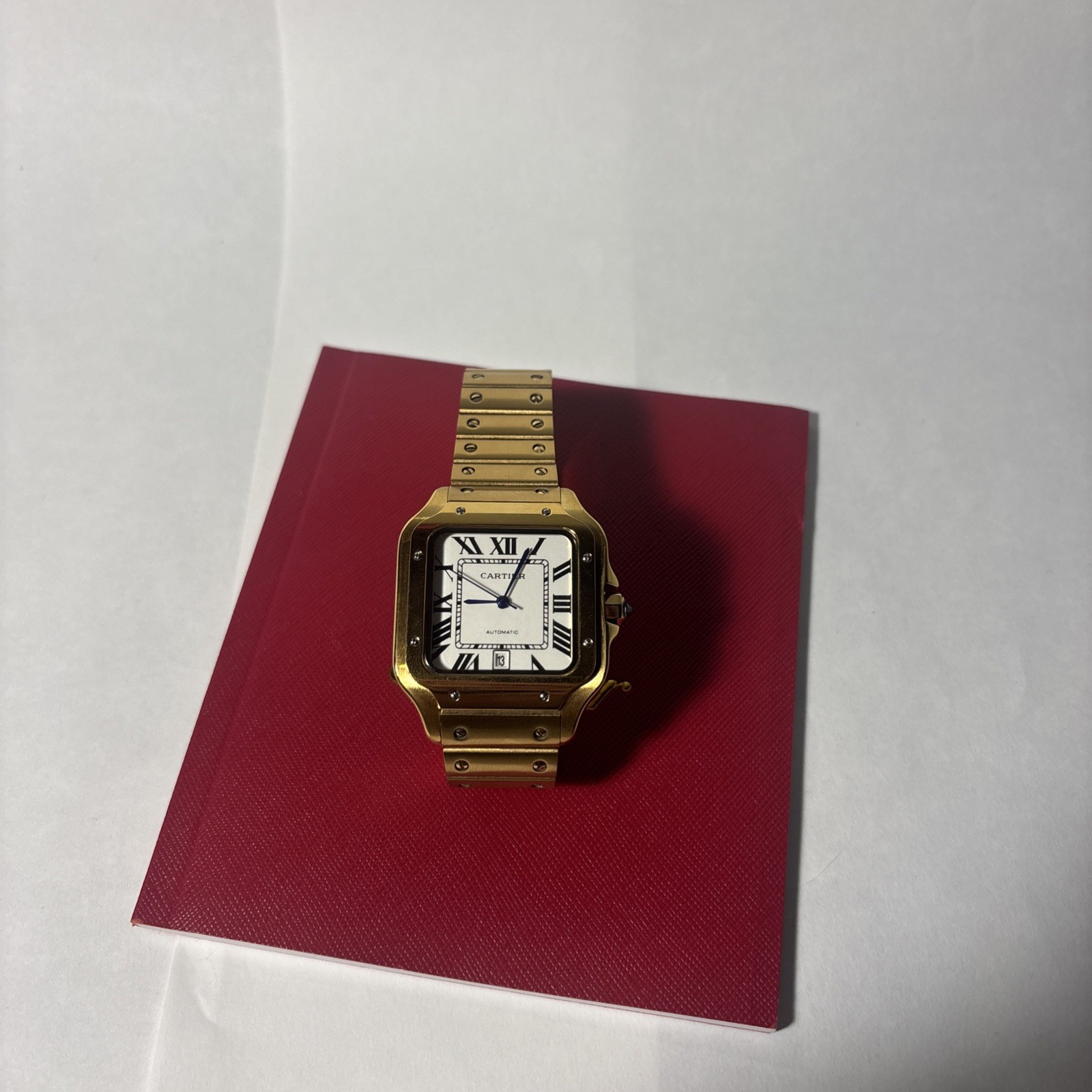 watch men automatic Square Blue Accent - image 1