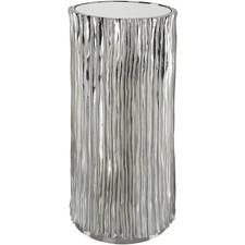 Uttermost 22950 Echo 22.75 X 10.5 inch Polished Dark Nickel Side Table