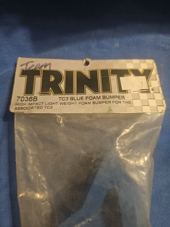 Trinity 7036B TC3 Foam Front Light Weight Bumper (M1) Team Associated  - Image 2 of 2