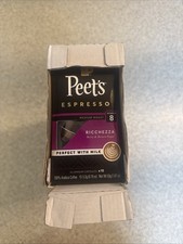 NIP! Peet's Espresso Capsules Med Roast Nespresso,  Ricchezza 100