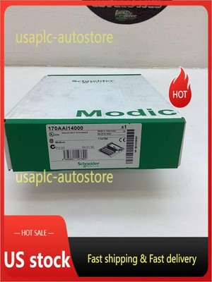 New In Box Schneider Modicon 170AAI14000 16CH Single Analog Input Module