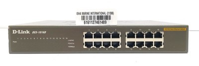 D-Link DGS1016C 16-Port Rack-Montierbarer Ethernet-Switch