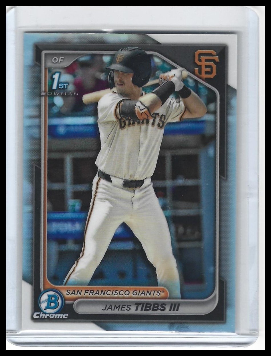 2024 Bowman Draft - James Tibbs III - Chrome Refractor #BDC-40