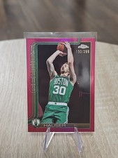 2025-26 Topps Chrome Magenta Refractor /399 Sam Hauser Celtics #14