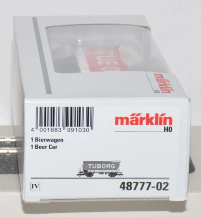 Marklin 48777-02 DSB Danish RR Tuborg Beer Freight Car HO Scale - Image 2 of 4