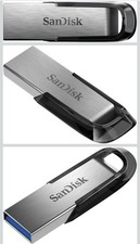 SanDisk 128GB Ultra Flair USB 3.0 Flash Drive - SDCZ73-128G-G46, Black