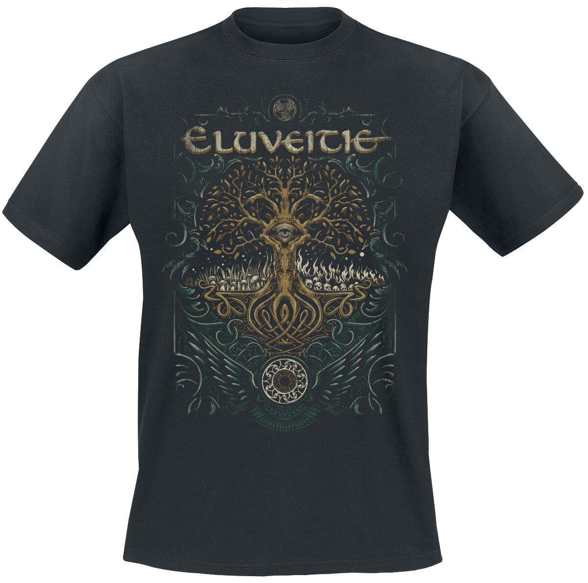 Футболка Eluveitie Herren Celtic Tree schwarz Band-Товары, Группы, Викингер