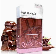 Voesh Pedi In A Box Deluxe 4 Step Pedicure Chocolate Love (12 Kits)