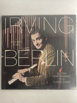 *NEW SEALED!* Irving Berlin: A Hundred Years, Columbia CX2 40035, 1988, 2LP