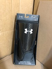 UNDER ARMOUR UA Batters Leg Guard right hand batter Black Baseball Sleeve Adult