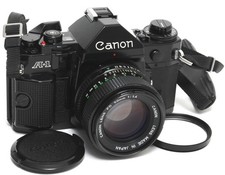 @ Canon A-1 SLR camera with Canon 1.4/50mm FD lens NOTTESTED