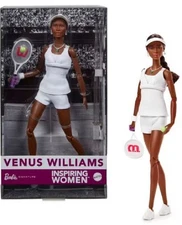 2025 Venus Williams Inspiring Women Barbie NRFB! with Shipper! HRM49 IN STOCK!
