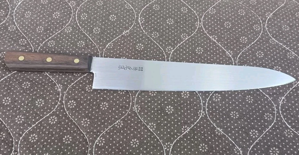 Masamoto Sohonten Gyuto A03 High Carbon Steel King Size Japanese Chef's 430 MM.