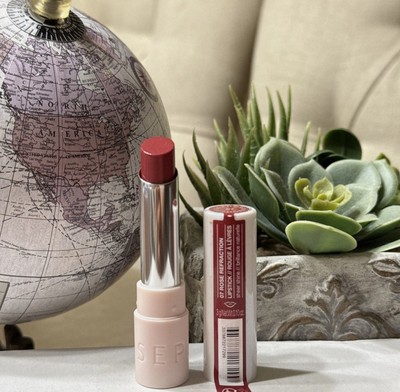 SEPHORA About That Shine Sheer Shine Lipstick 07 ROSE REFRACTION Full Size 3ml