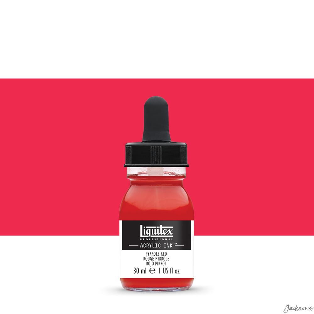 Liquitex Professional Acrylic Ink 30ml Pyrrole Red For Airbrush Calligraphy Art