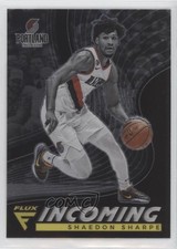 2022-23 Panini Flux Incoming Shaedon Sharpe #7 15w8