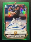 2026 Bowman Chrome Konnor Griffin Green Refractor On Card Auto /99 ✍️⚾️🔥🏴‍☠️