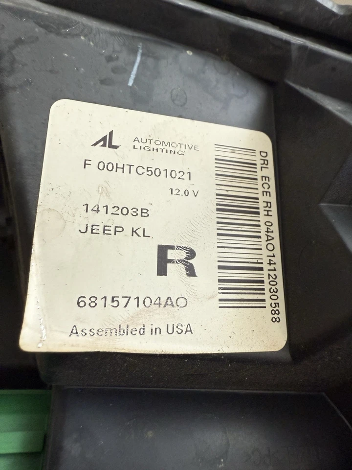 Indicador de niebla derecho para Jeep Cherokee KL 2014-2018 Foto 4 de 4