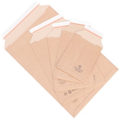 Karton Versandtaschen Pappe A6 | A5 | A5+ | A4 | A3 Versandtasche Klebestreifen