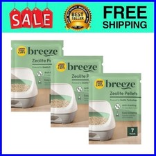 Purina Tidy Cats Breeze Unscented 99.9 Percent Dust Free, Multi Cat, 3 pack