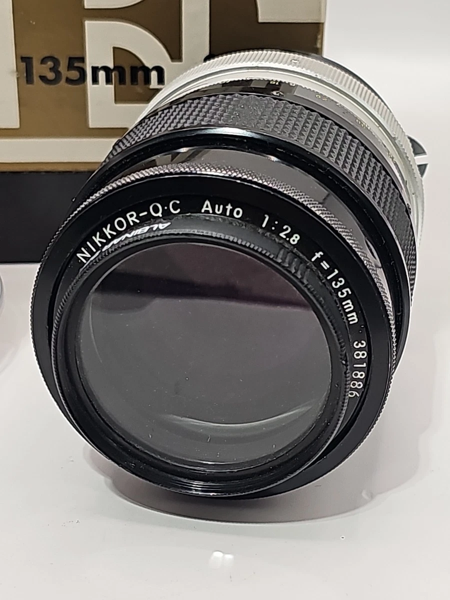 Nikon NIKKOR f/2.8 Camera Lenses 135mm Focal for sale - eBay