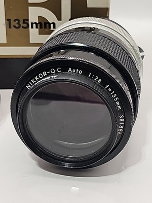 Nikon NIKKOR QC 135mm f/2.8 7 Lens Untested 