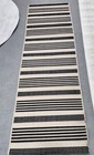 BLACK / BONE 2'-3" X 8' Stained Rug, Reduced Price 1172742515 CY6062-216-28
