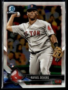 2018 Bowman Chrome #8 Rafael Devers RC