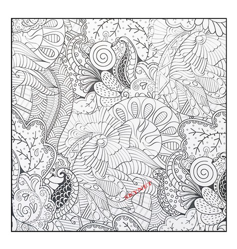 ADULT ANTI-STRESS COLOURING BOOK MIND RELAXING BOOKS Colour Therapy ALL AGES - Picture 213 of 233