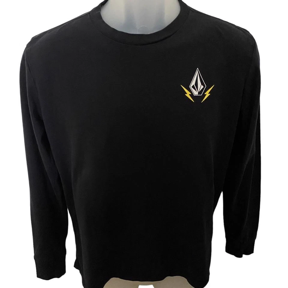 VOLCOM Stone “Goodies from the 90’s” Skate Long Sleeve Tee Shirt Men XS - Image 2 of 4