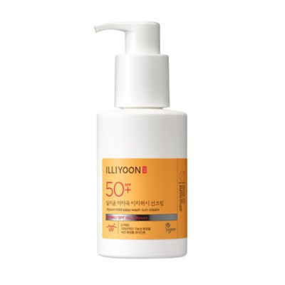 Illiyoon Hypoallergenic Easy Wash Sun Cream SPF50+ PA++++, 150ml, 1ea