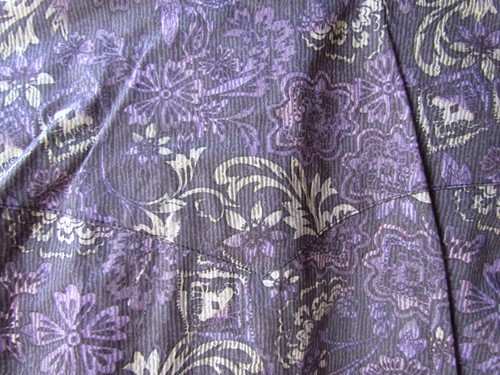 NWT Womens Roper Button Long Sleeve Purple Print Western Shirt sz. XL 100% Cotto - Picture 7 of 9