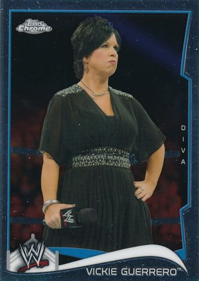 #93 VICKIE GUERRERO 2014 Topps Chrome WWE DIVA
