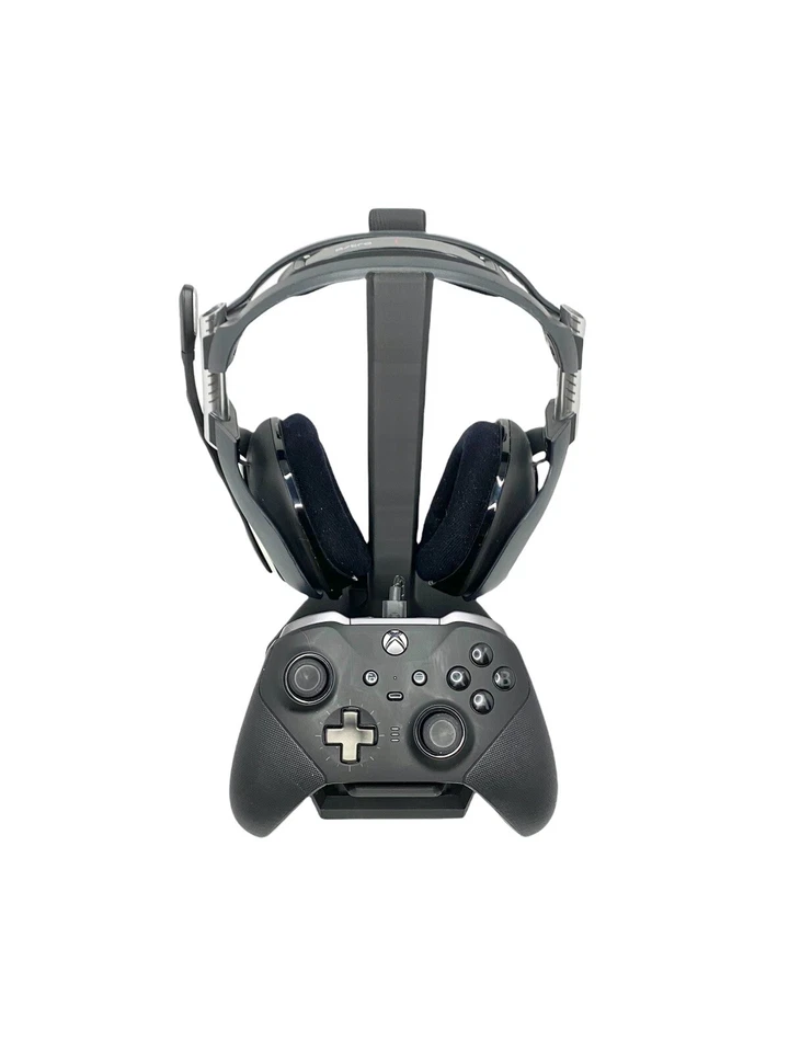 Xbox Elite Controller Series 2 & Headphone Stand Combo Charging Desk Dock Mount - Image 2 of 4