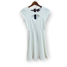 Material Girl Side Cutout Mini Dress