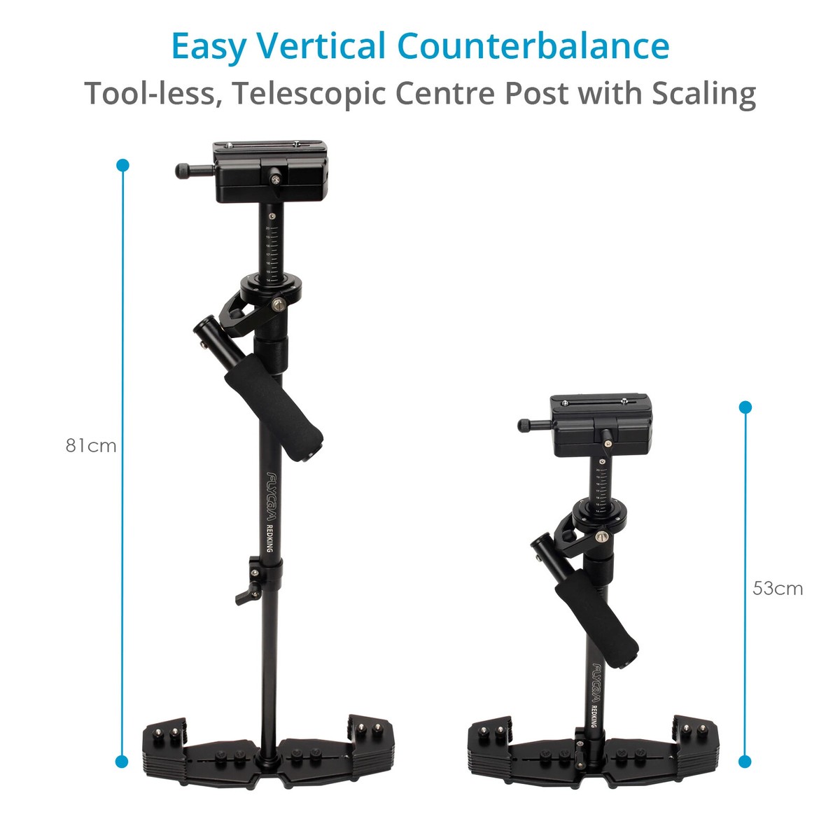 【FLYCAM GALAXY】【FLYCAM C6 】セット Flycam Galaxy Arm & Vest with Redking Video Camera Stabilizer