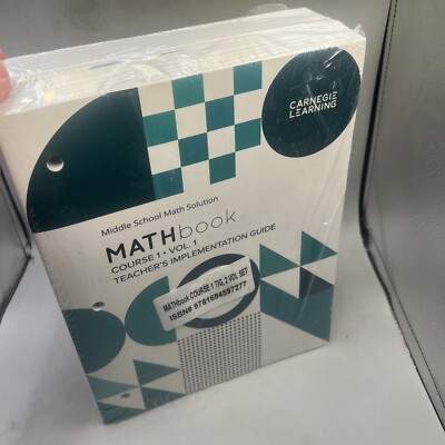 Carnegie Learning Mathbook 6th Grade Course 1  Teacher  Implementation Guide