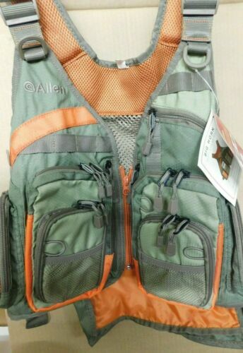 Gilet De Pêche Vintage Points West - Beige - Taille S - 11 Poches - Réglable