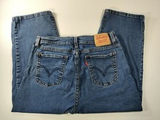 Levi's Women's Jeans 512 Perfectly Slimming Capri 12 Dark Wash Denim