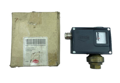 HERION 0811200 0-0.16MPa BAR Pressure Controller Micro Switch IP65 220VAC 6A   