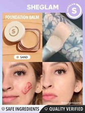 SHEGLAM Full Coverage Foundation Balm  Fair Long Lasting Flawless Moisturizing