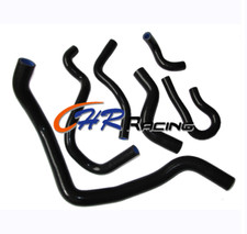 Black For Honda Civic EG EK D15 D16 1992-2000 Silicone Coolant Radiator Hose Kit