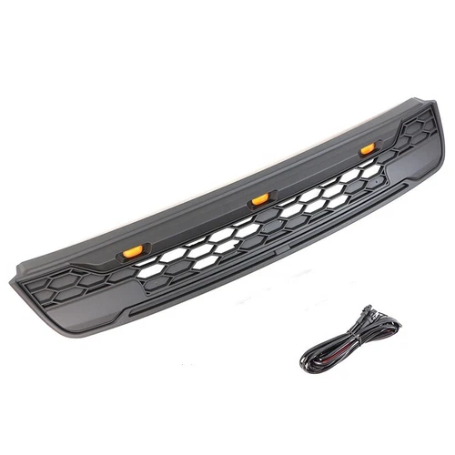 Rejilla de parachoques delantero para ESCAPE/KUGA 2013-2015 rejilla negra mate con luz LED - Imagen 4 de 5