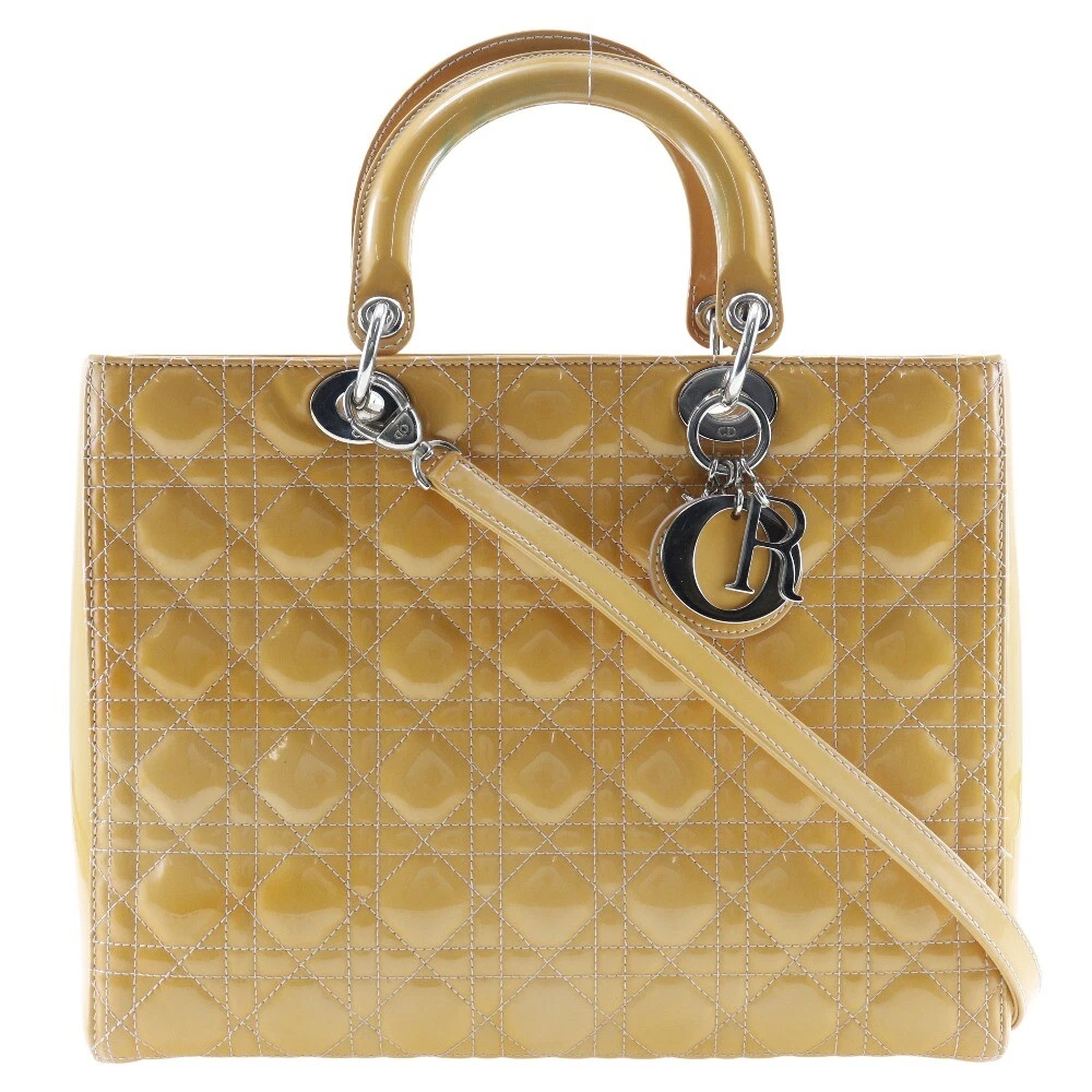 Dior 09 BO 0174 Lady Dior Handbag Patent leather Women