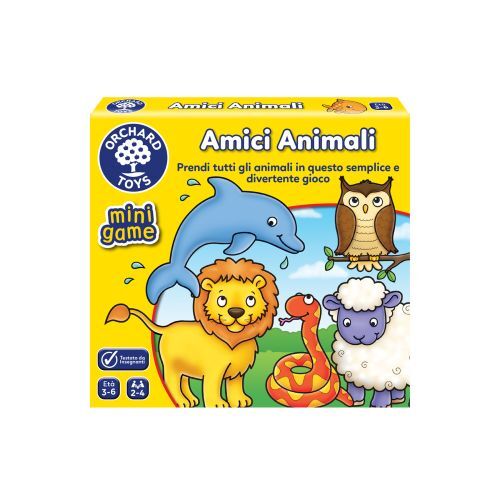 Orchard Toys ORC0363IT Mini Game - Amici Animali