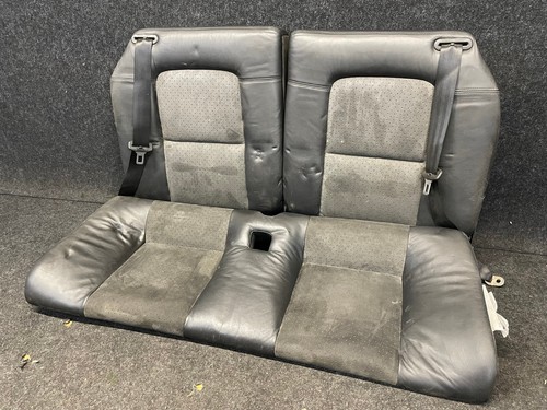 LEDER ALCANTARA Rücksitzbank Audi TT 8N Coupe Rückbank Sitz Ausstattung SCHWARZ