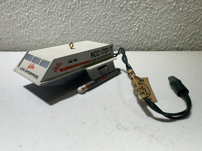1992 Star Trek Galileo Shuttle craft NCC-1701/7 Christmas Ornament Hallmark Work
